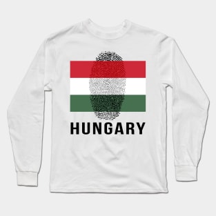 Hungary Flag DNA Long Sleeve T-Shirt